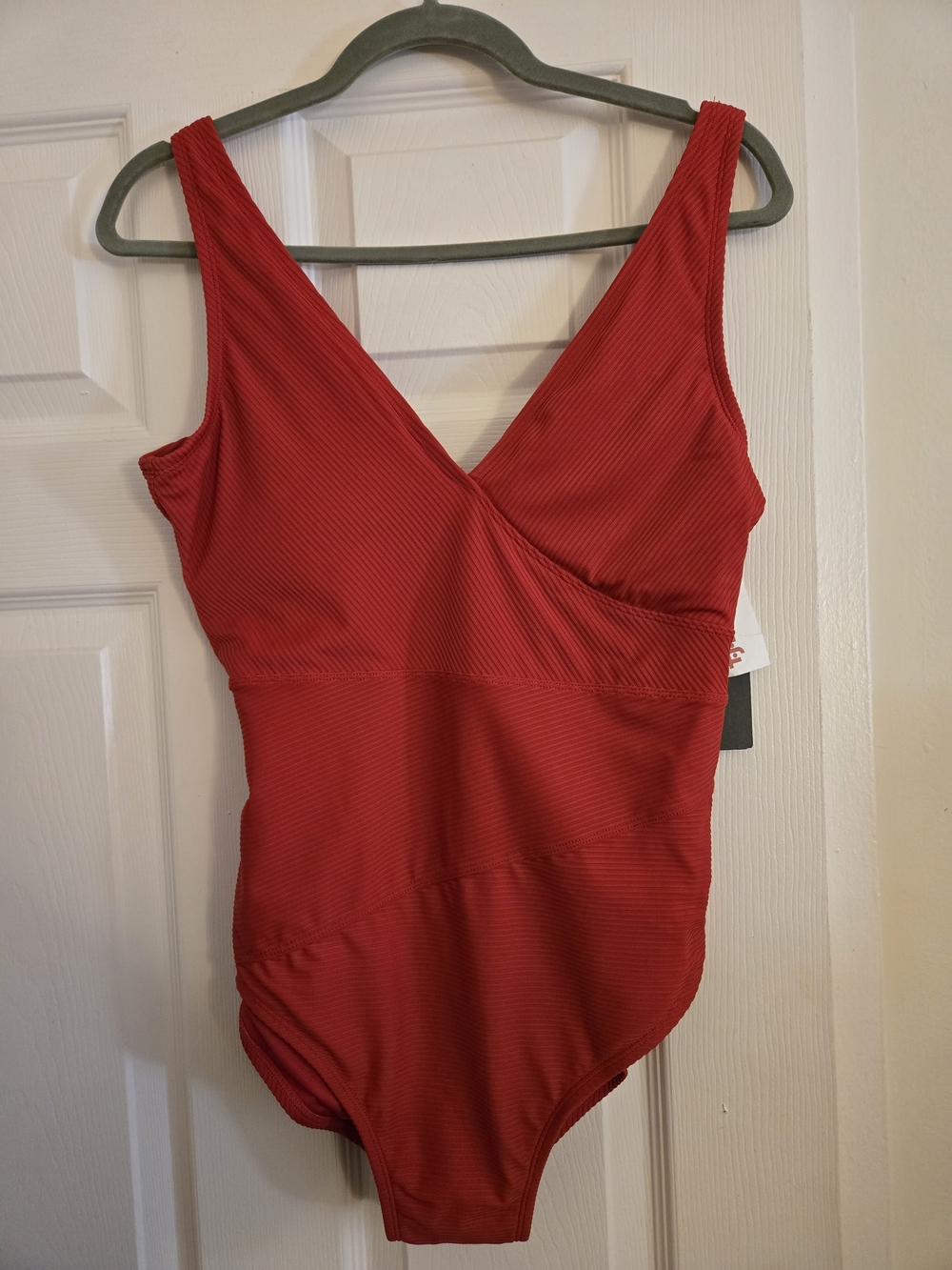 Tommy Hilfiger Red One-Piece Swimsuit with Branded Tags
